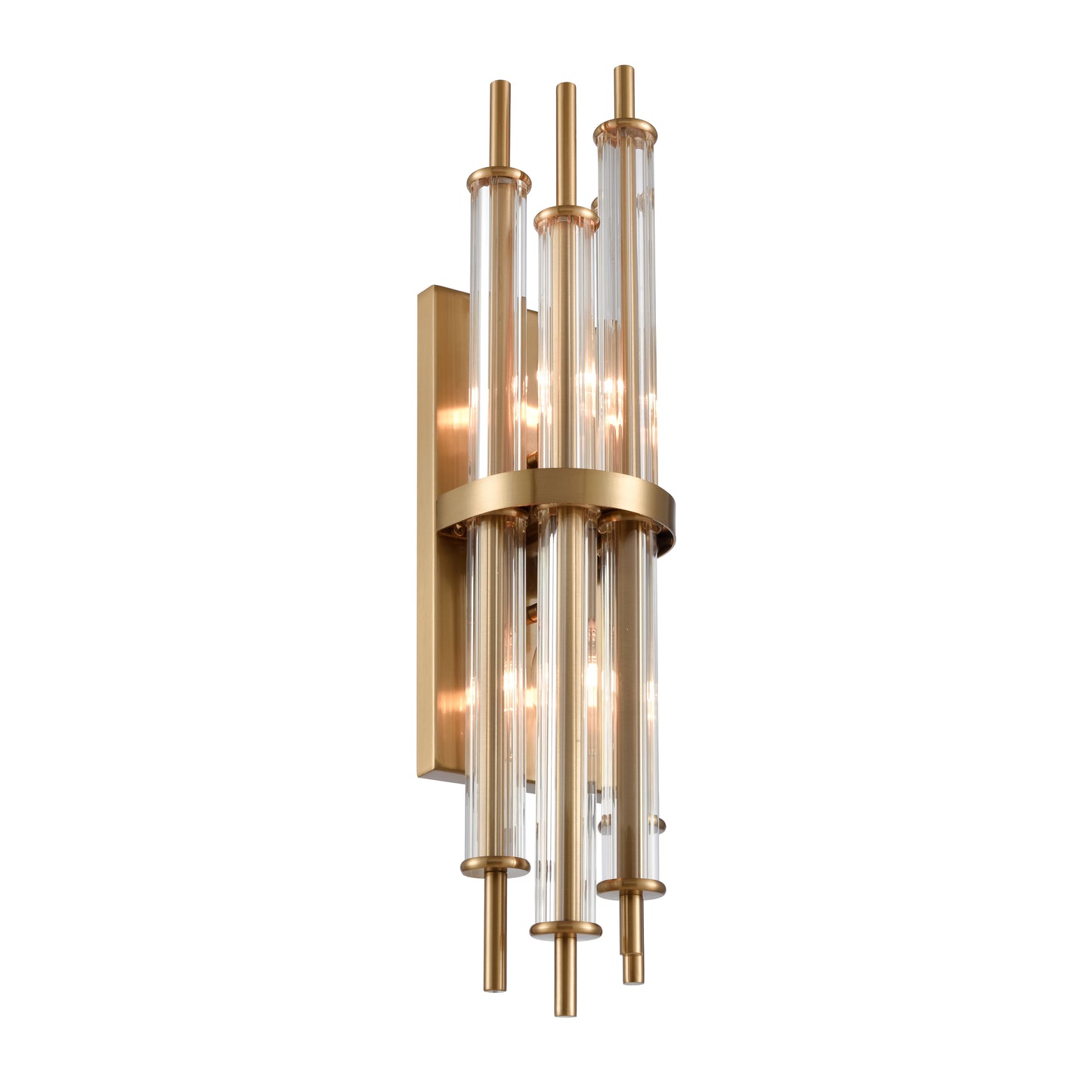 Serena 21" 2-Light Sconce Satin Brass by Elk