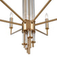 Serena 34" 6-Light Chandelier Satin Brass by Elk