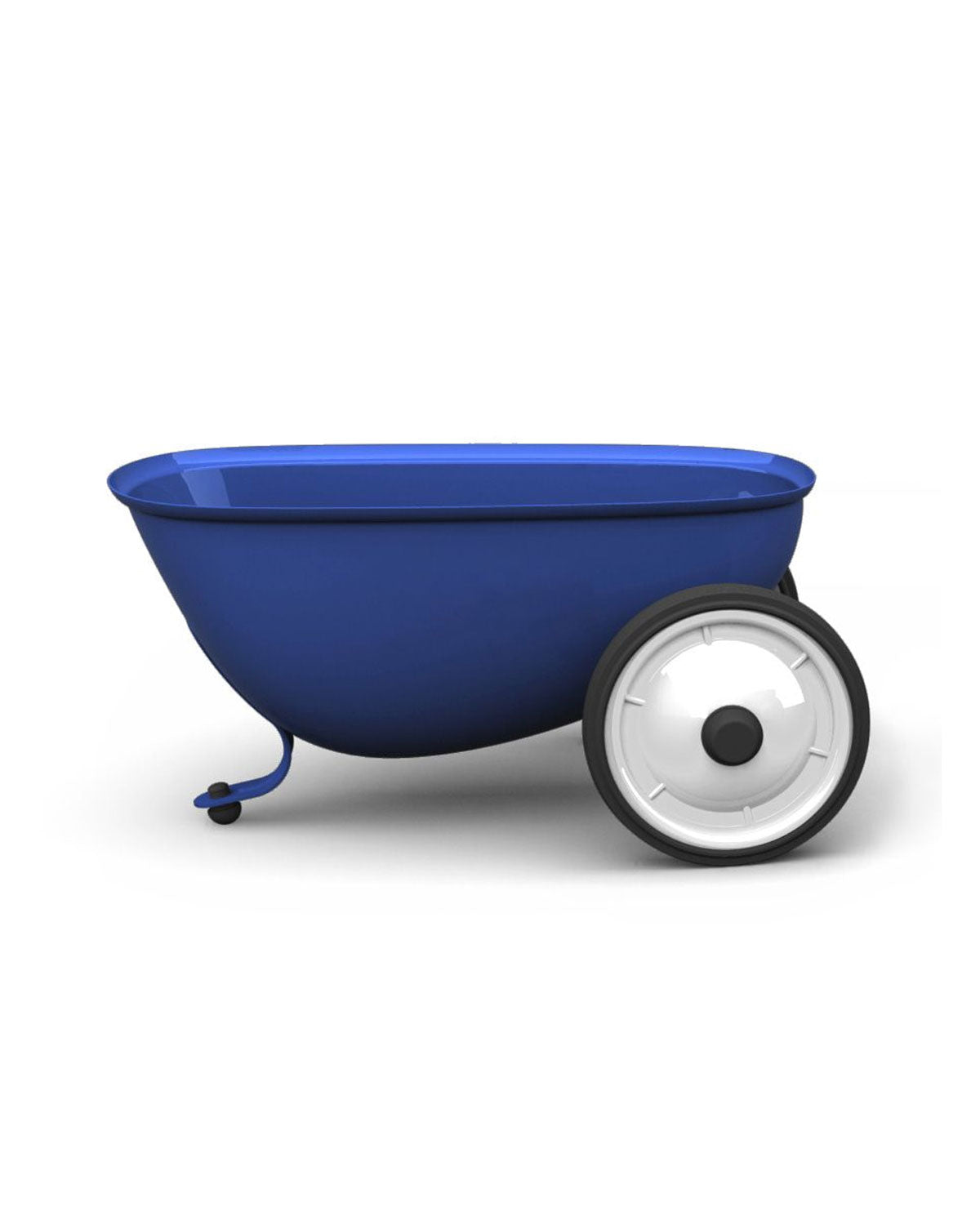 Baghera blue metal trailer for Rider ride-ons – view 2