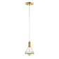 Hollywood Diamond 1 Light Pendant - Finesse Decor PL-1122-1GLD