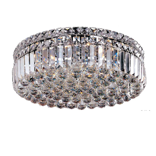 Avant-Garde Flushmount 6-Light in Chrome 8320CH by StarFire Crystal