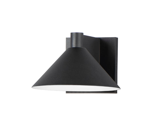 Conoid Medium LED Outdoor Wall Sconce Black by Maxim Lighting