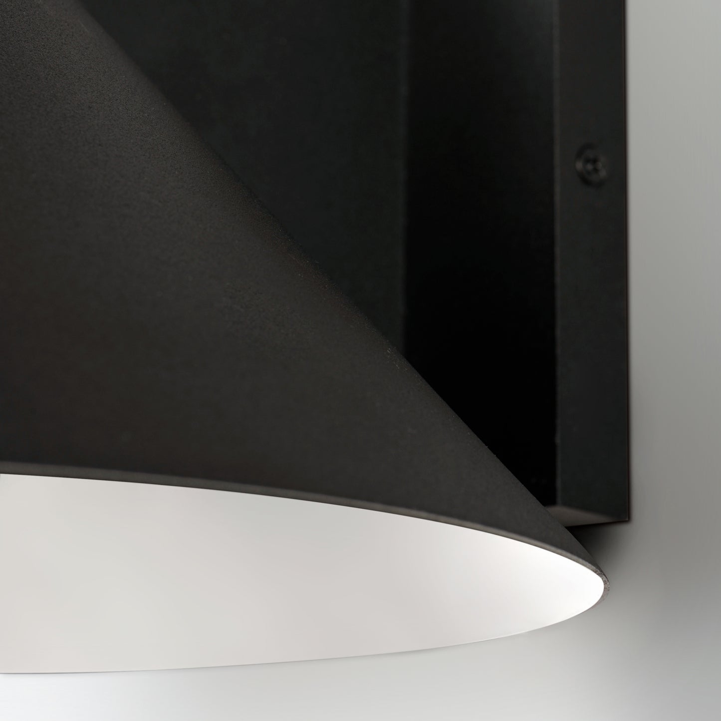 Conoid Medium LED Outdoor Wall Sconce Black by Maxim Lighting