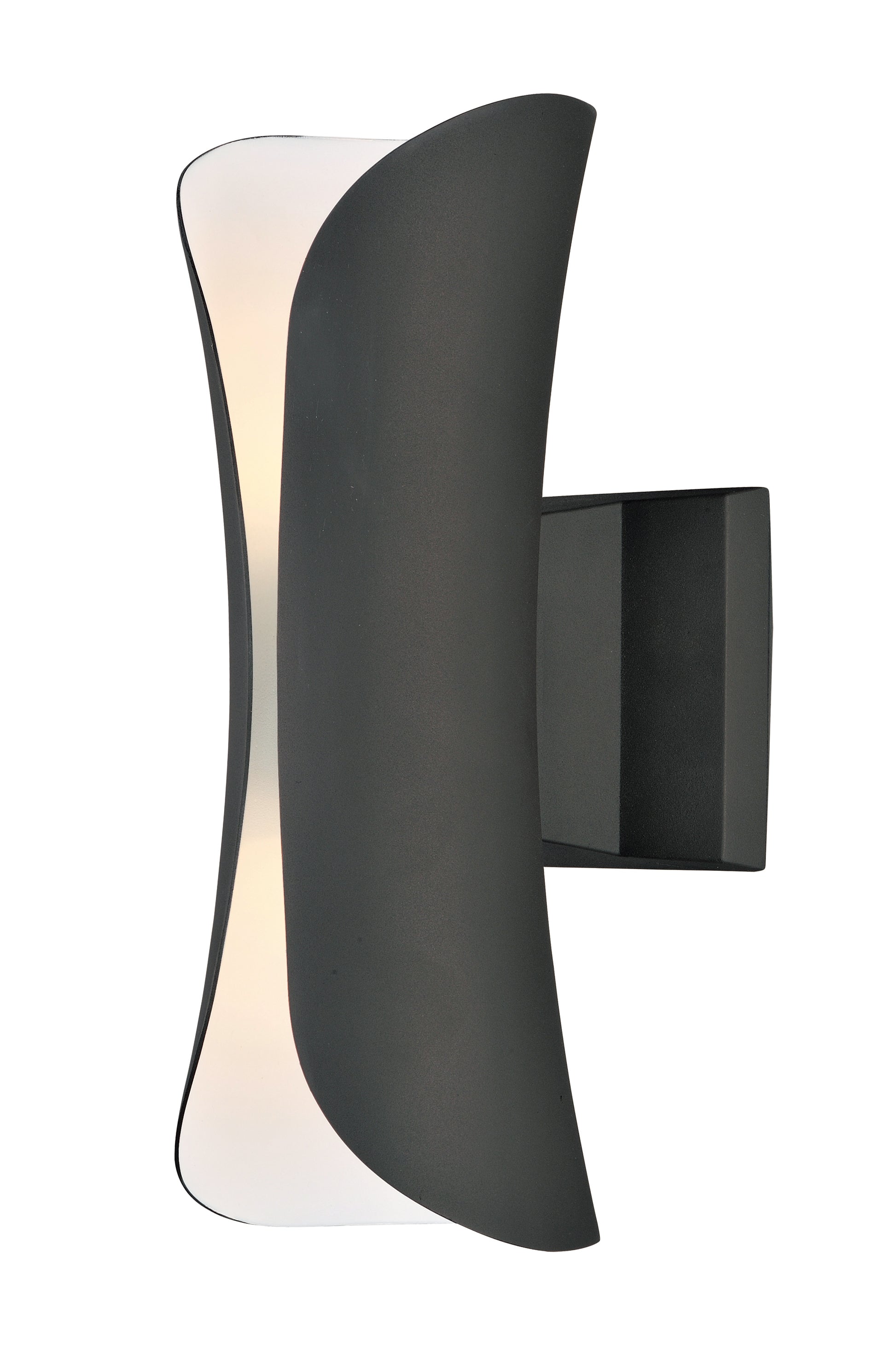 Scroll 13.5 LED Outdoor Wall Sconce Architectural Bronze by Maxim Lighting