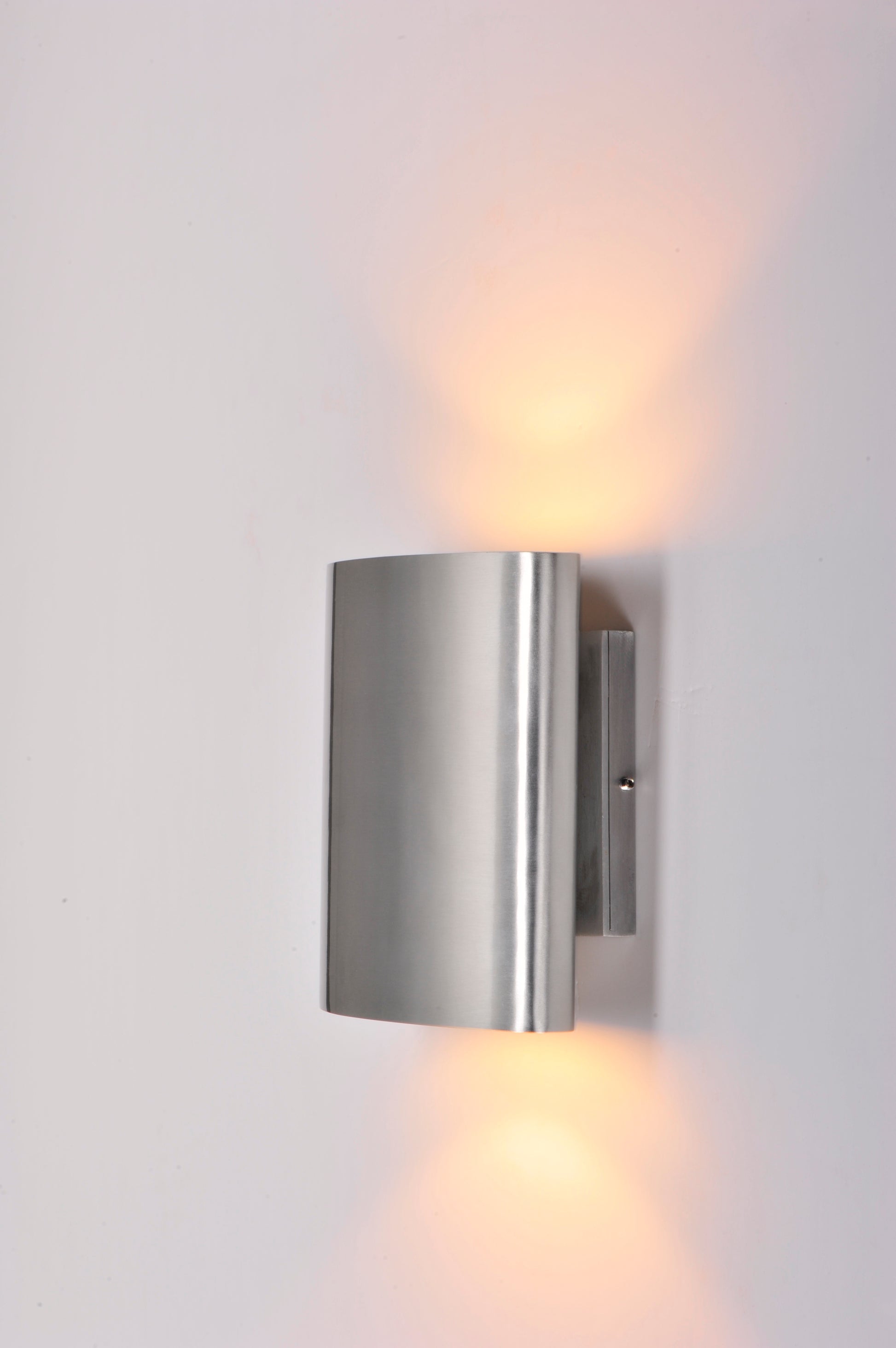 Lightray LED Outdoor Wall Sconce Brushed Aluminum by Maxim Lighting