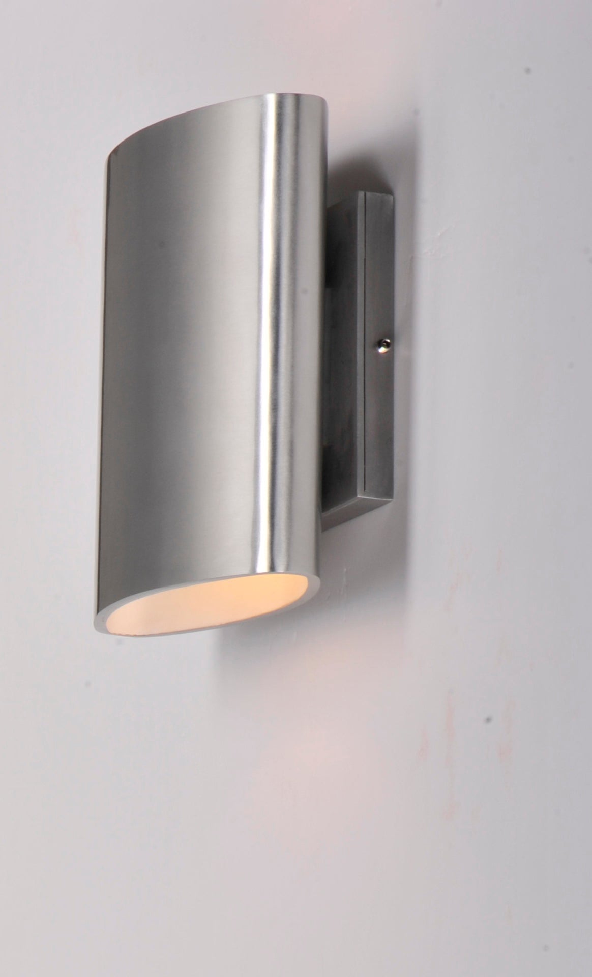 Lightray LED Outdoor Wall Sconce Brushed Aluminum by Maxim Lighting
