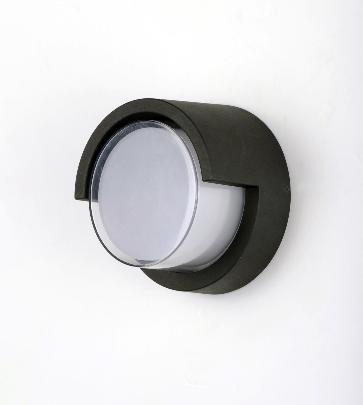 Eyebrow LED Outdoor Wall Sconce Black by Maxim Lighting