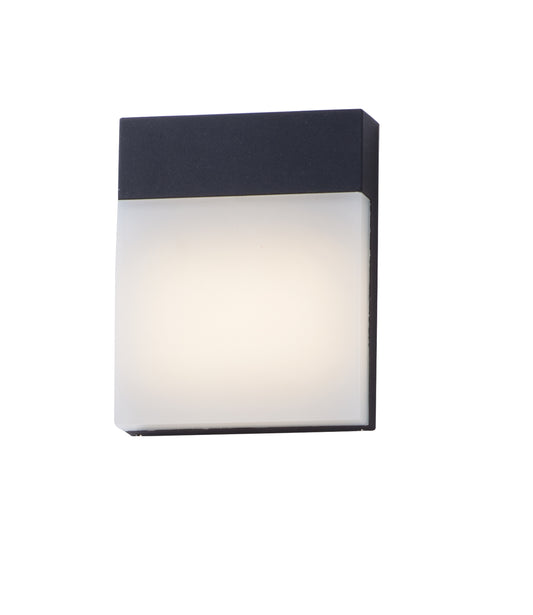 Eyebrow LED Outdoor Wall Sconce Black by Maxim Lighting
