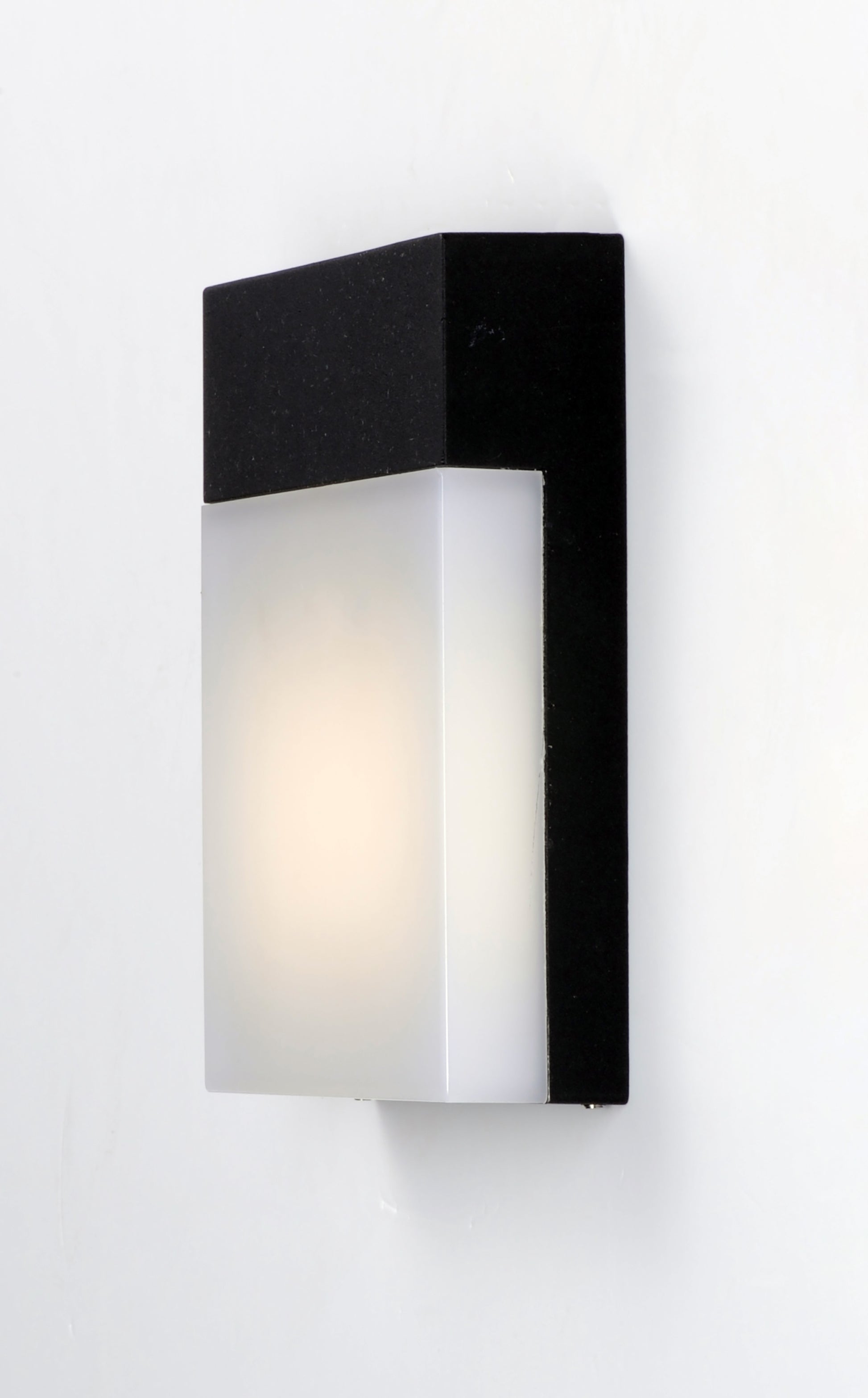 Eyebrow LED Outdoor Wall Sconce Black by Maxim Lighting