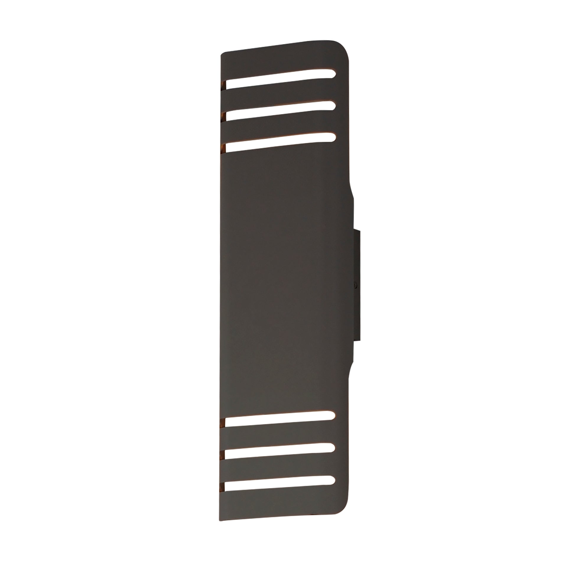 Lightray Large LED Outdoor Wall Lamp Architectural Bronze by Maxim Lighting