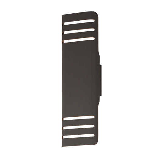 Lightray Large LED Outdoor Wall Lamp Architectural Bronze by Maxim Lighting