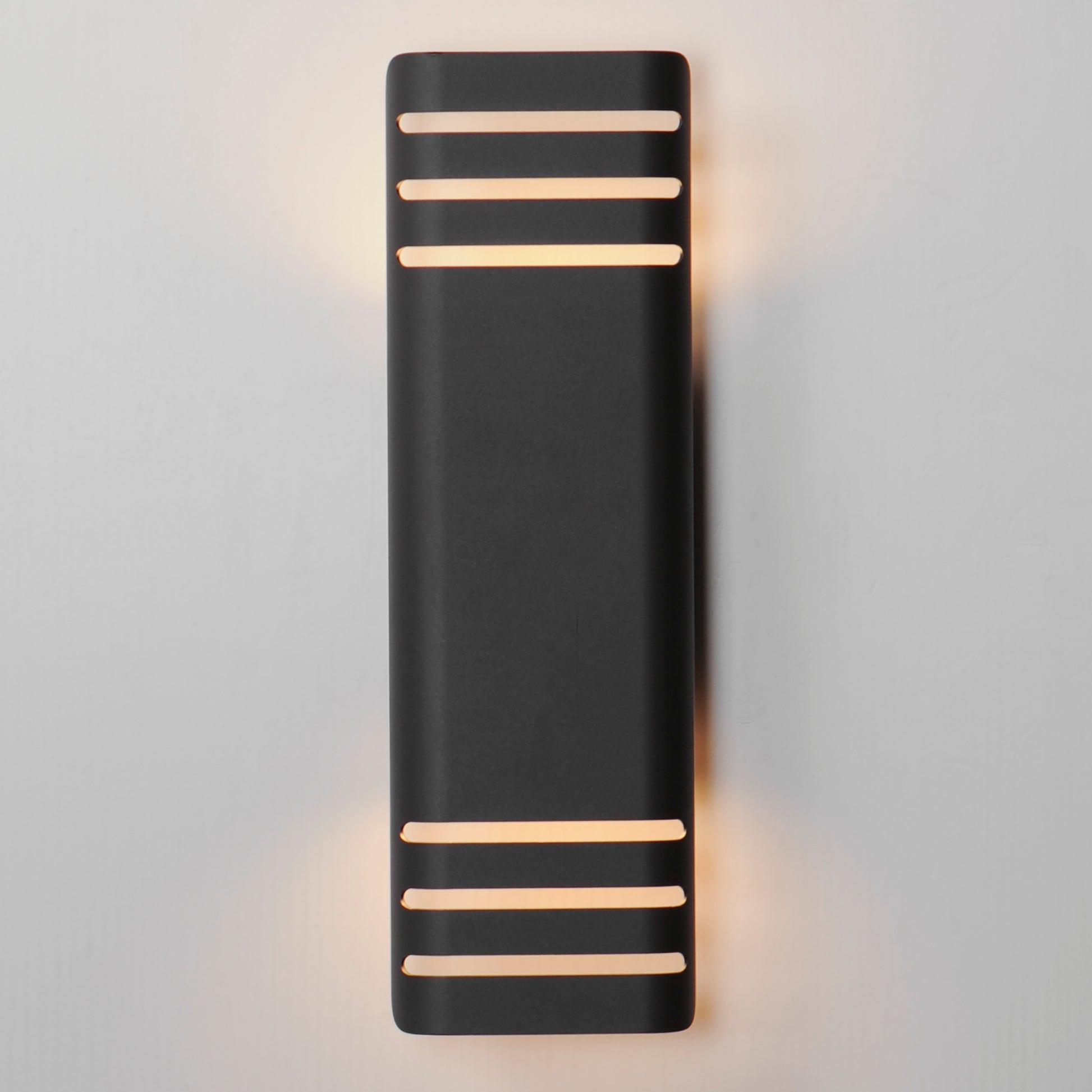 Lightray Large LED Outdoor Wall Lamp Architectural Bronze by Maxim Lighting