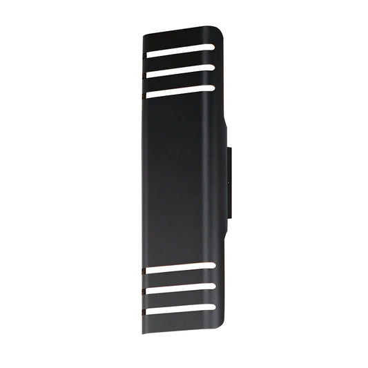 Lightray Large LED Outdoor Wall Lamp Black by Maxim Lighting