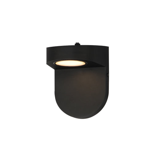 Ledge LED Outdoor Wall Sconce with Photocell Black by Maxim Lighting