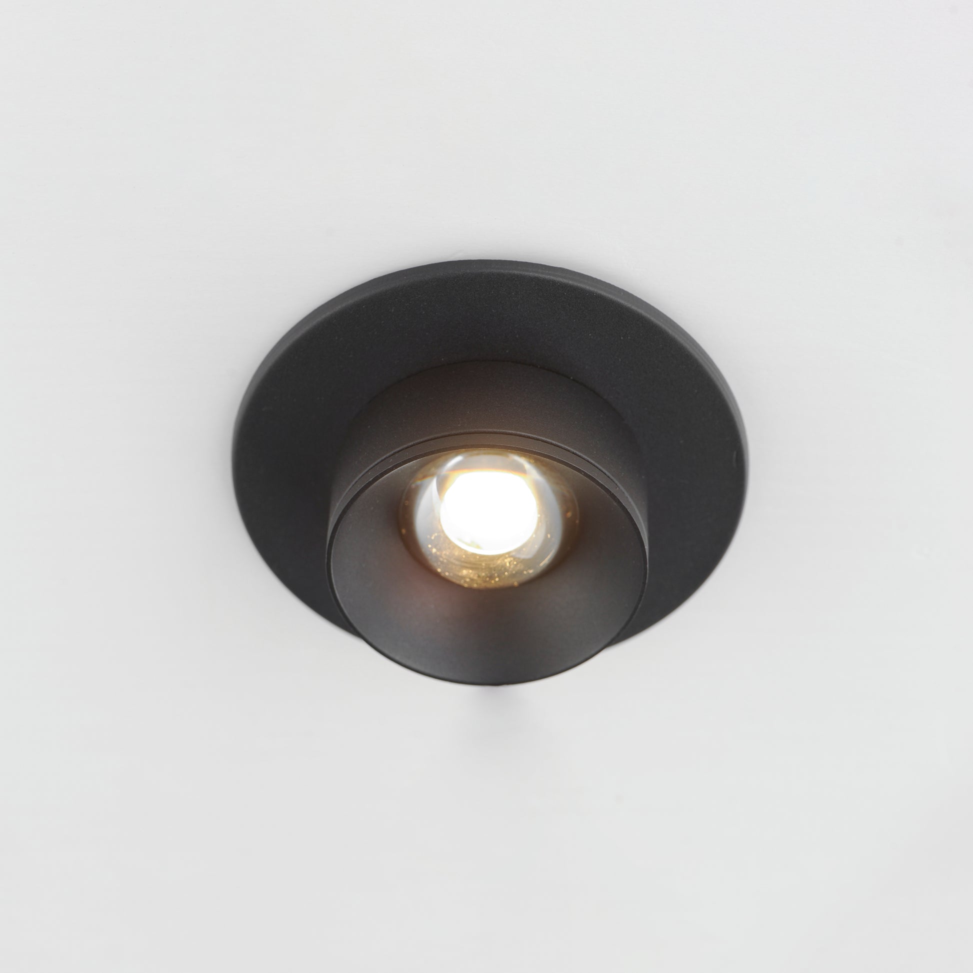 Caldera 3.25" LED Flush Mount Black by Maxim Lighting