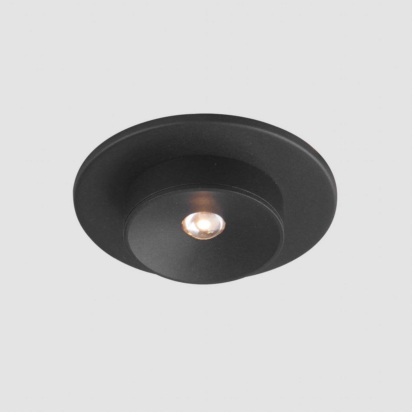 Caldera 5.25" LED Flush Mount Black by Maxim Lighting