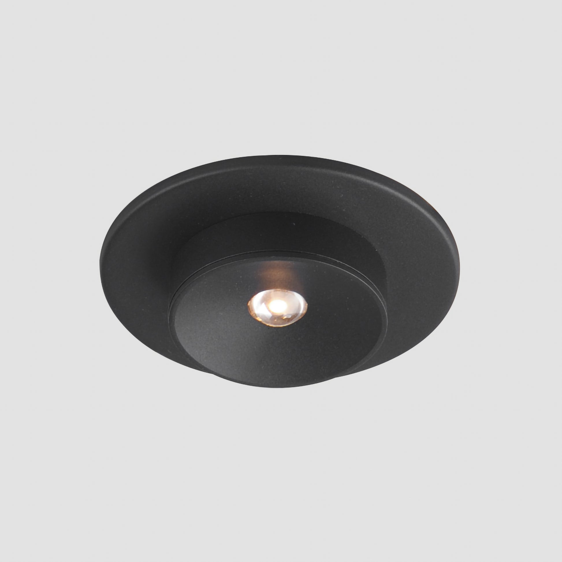 Caldera 5.25" LED Flush Mount Black by Maxim Lighting