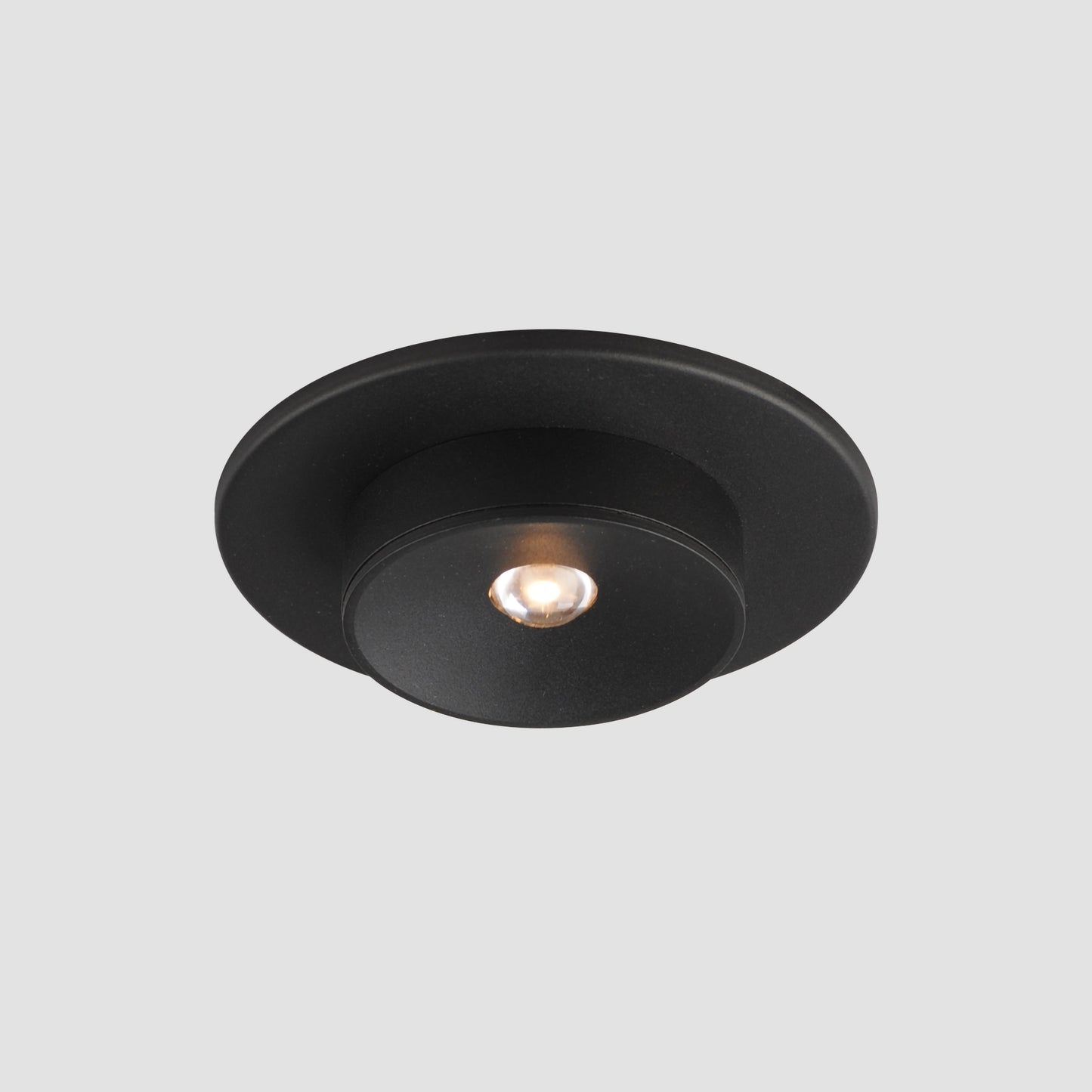 Caldera 5.25" LED Flush Mount Black by Maxim Lighting