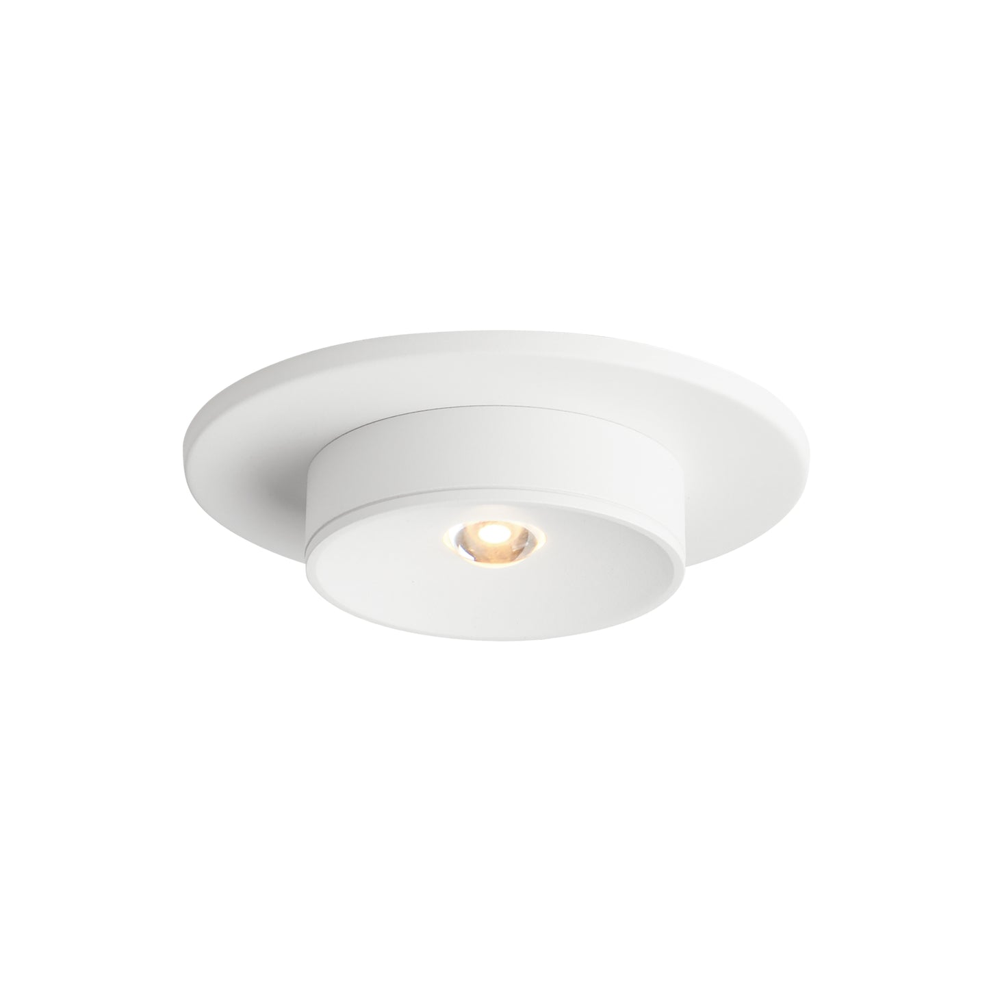 Caldera 5.25" LED Flush Mount White by Maxim Lighting
