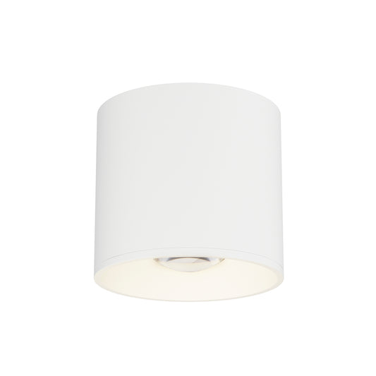 Stout RD 120-277V Indoor/Outdoor Flush Mount White by Maxim Lighting