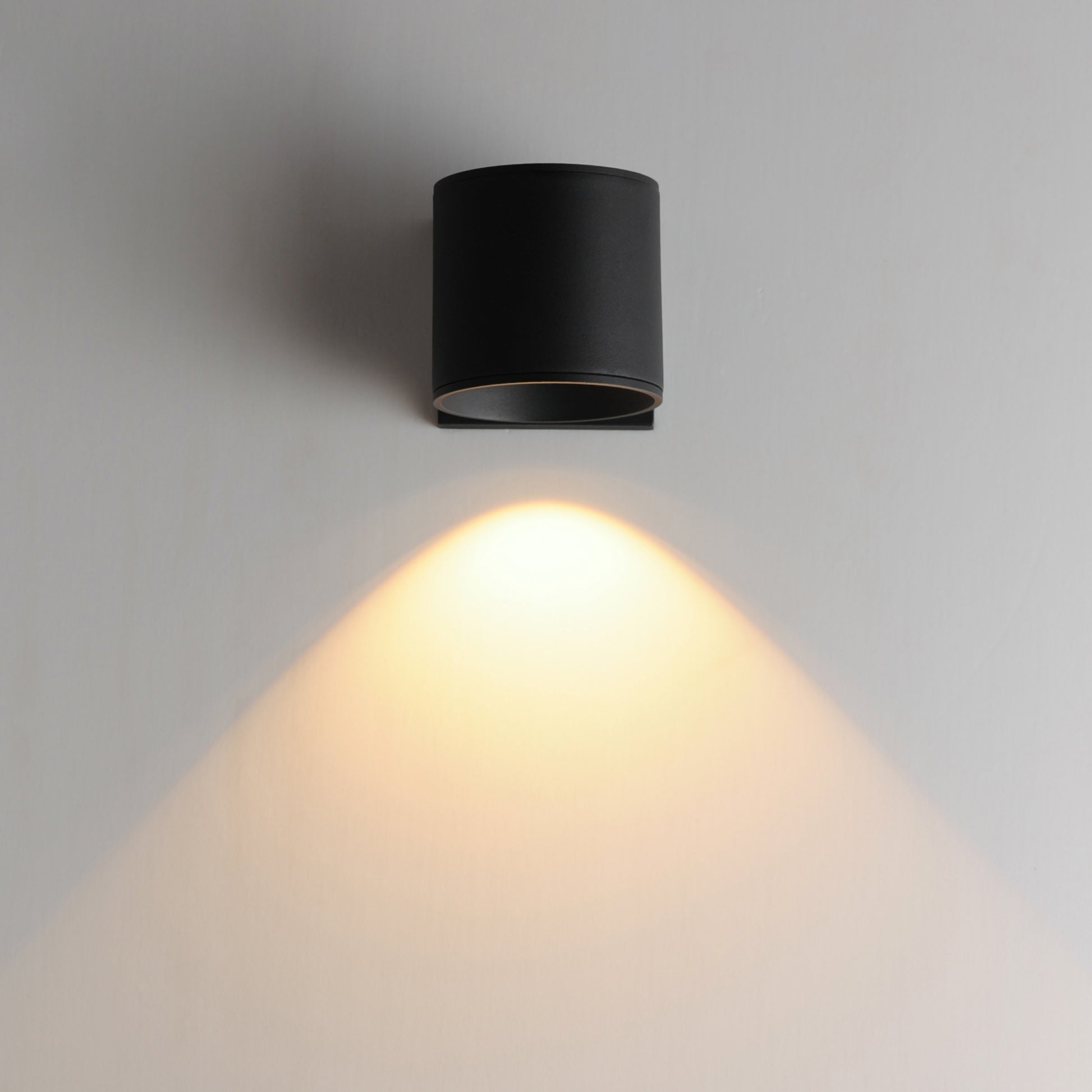 Stout RD 120-277V Indoor/Outdoor Wall Sconce Black by Maxim Lighting