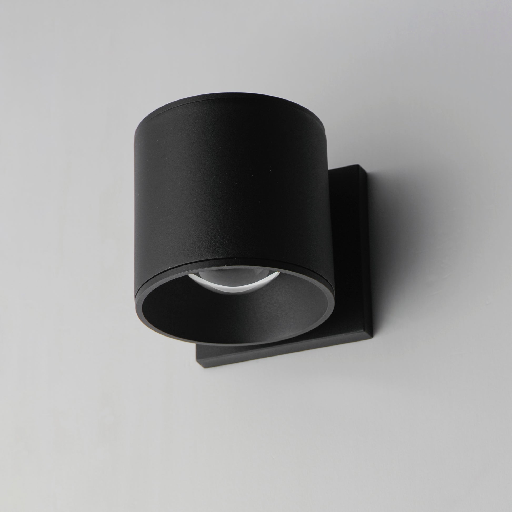 Stout RD 120-277V Indoor/Outdoor Wall Sconce Black by Maxim Lighting