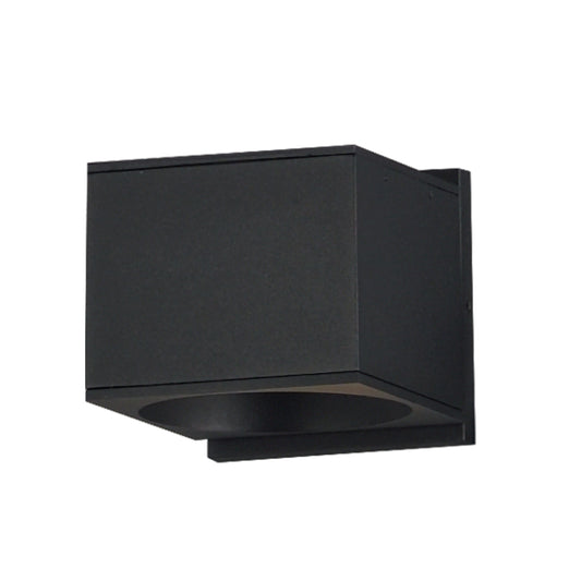 Stout 120-277V Indoor/Outdoor Wall Sconce Black by Maxim Lighting