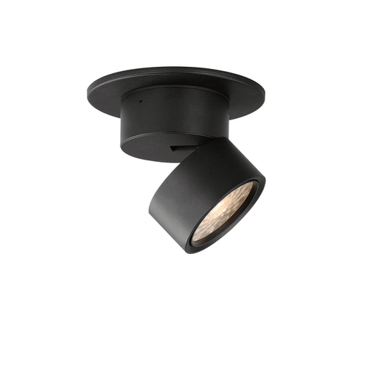 Swinger Mini Adjustable LED Flush Mount Black by Maxim Lighting
