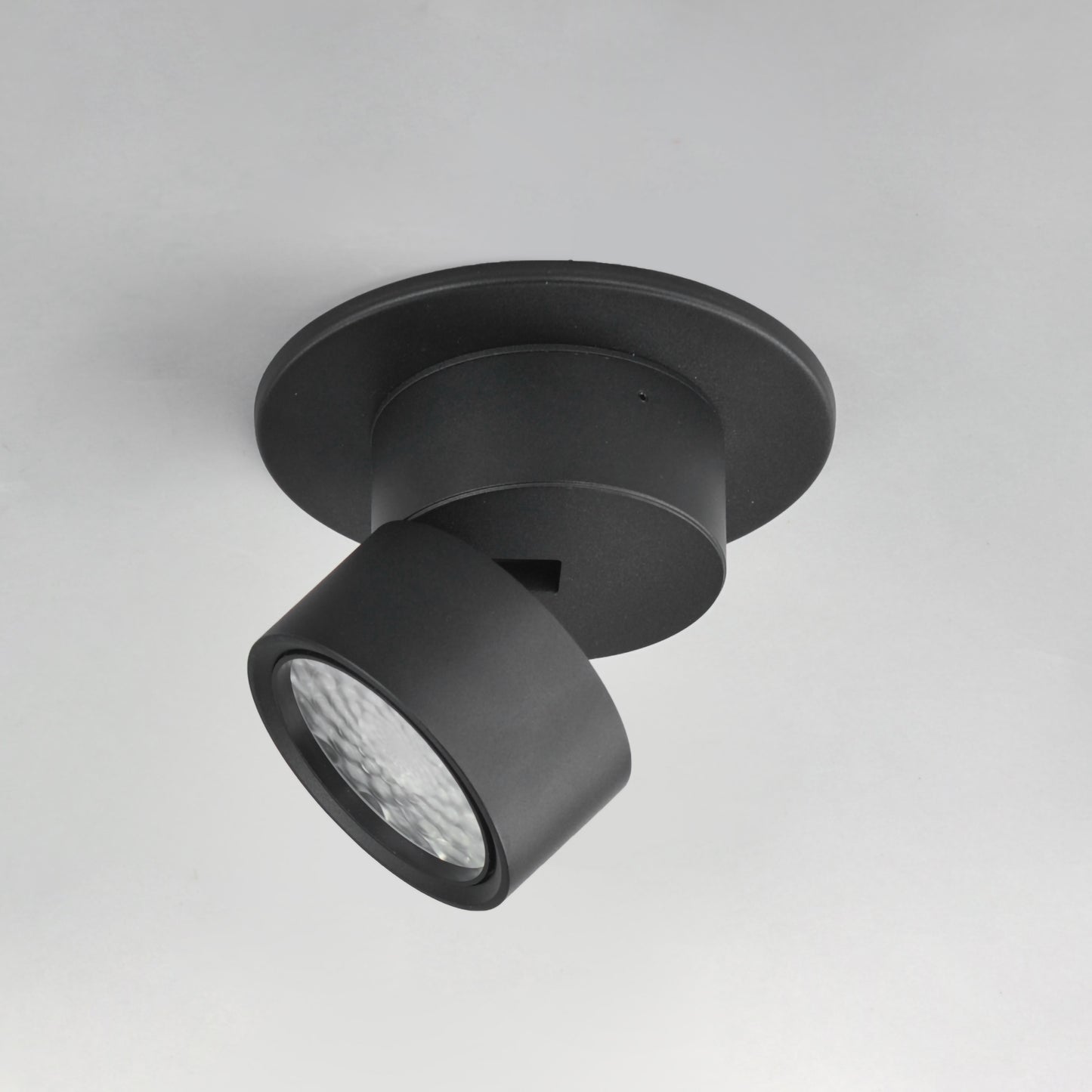 Swinger Mini Adjustable LED Flush Mount Black by Maxim Lighting