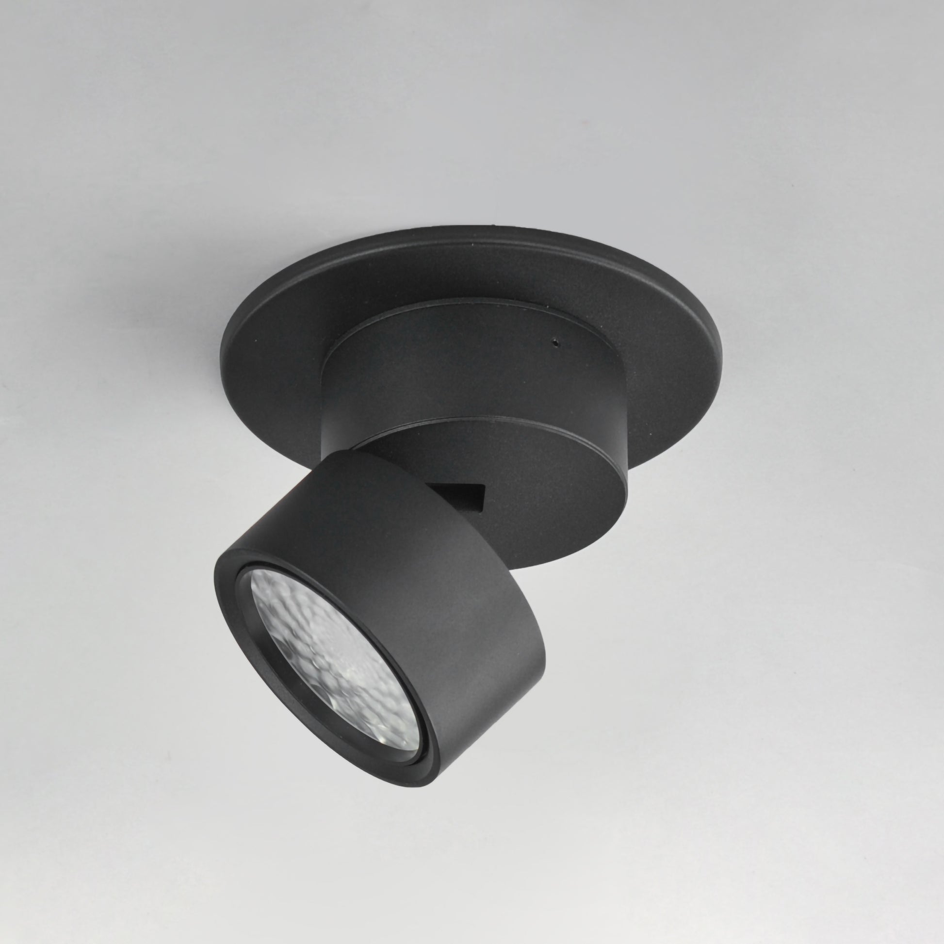Swinger Mini Adjustable LED Flush Mount Black by Maxim Lighting