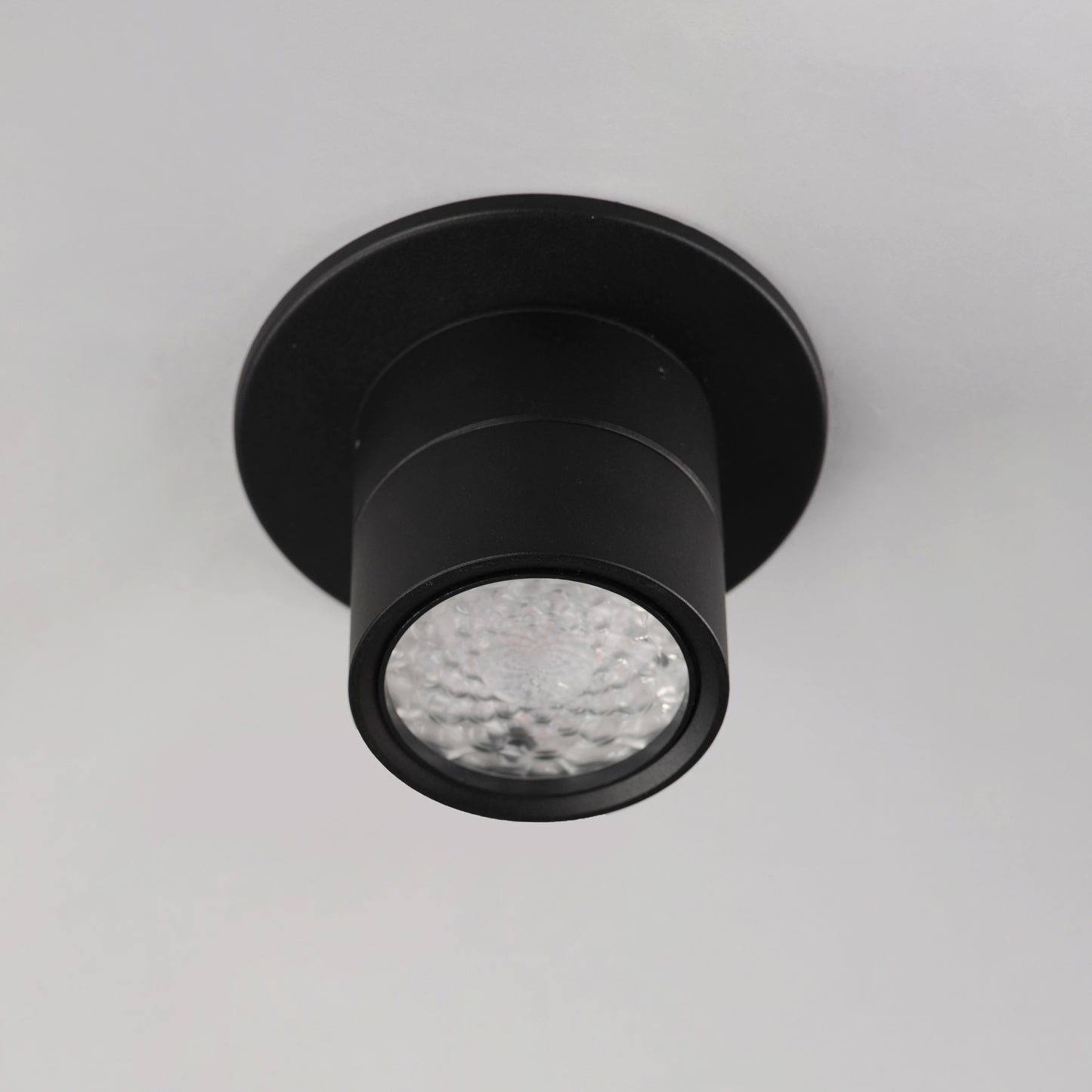 Swinger Mini Adjustable LED Flush Mount Black by Maxim Lighting