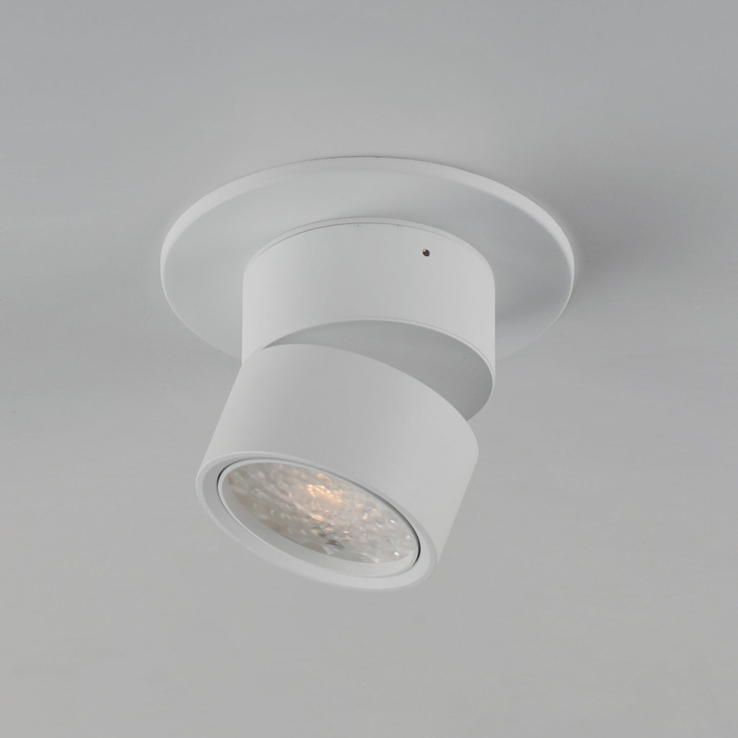 Swinger Mini Adjustable LED Flush Mount White by Maxim Lighting