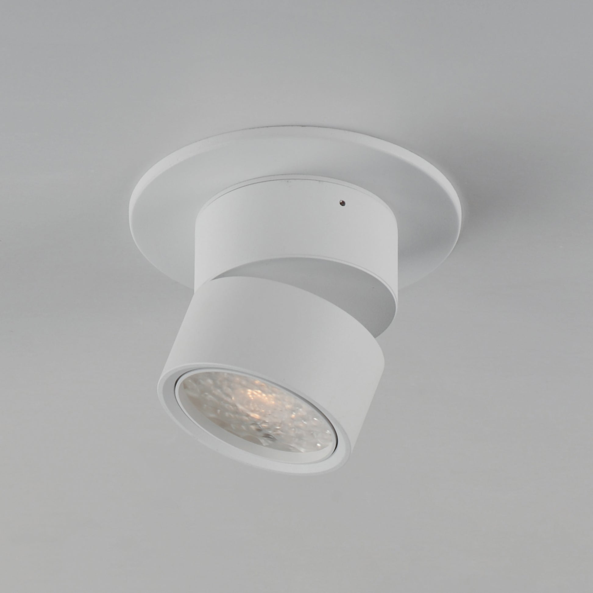Swinger Mini Adjustable LED Flush Mount White by Maxim Lighting