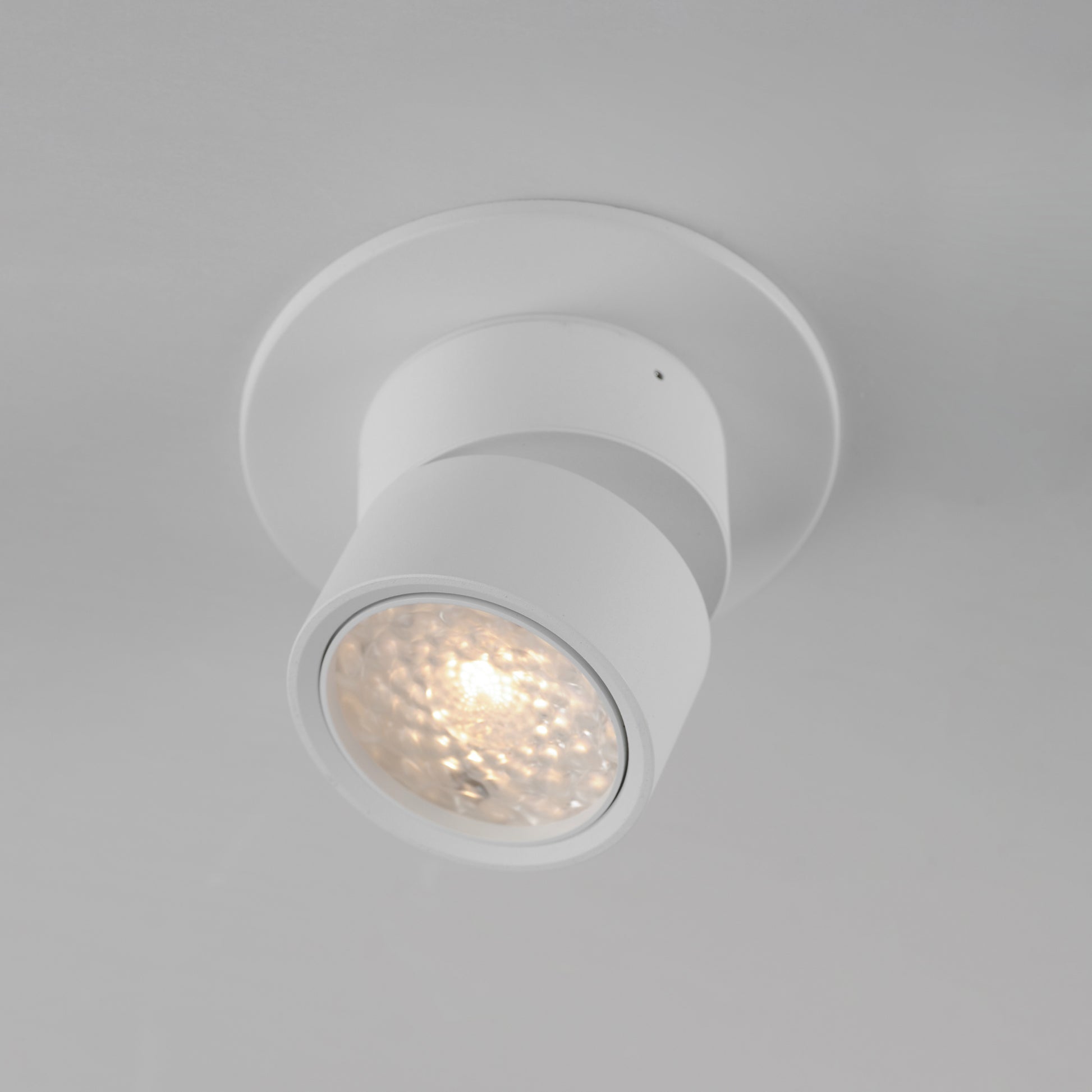 Swinger Mini Adjustable LED Flush Mount White by Maxim Lighting