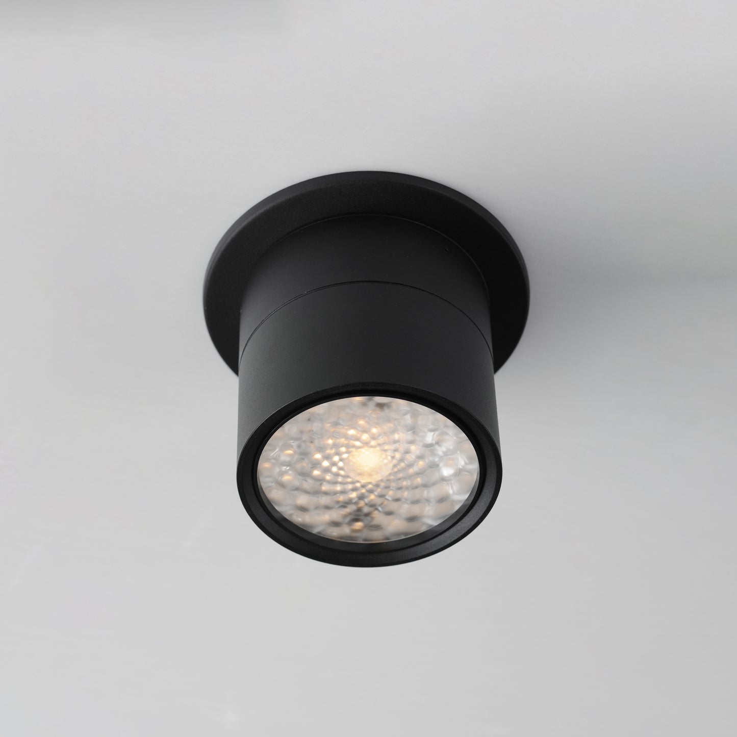 Swinger 5.25" Adjustable LED Flush Mount Black by Maxim Lighting