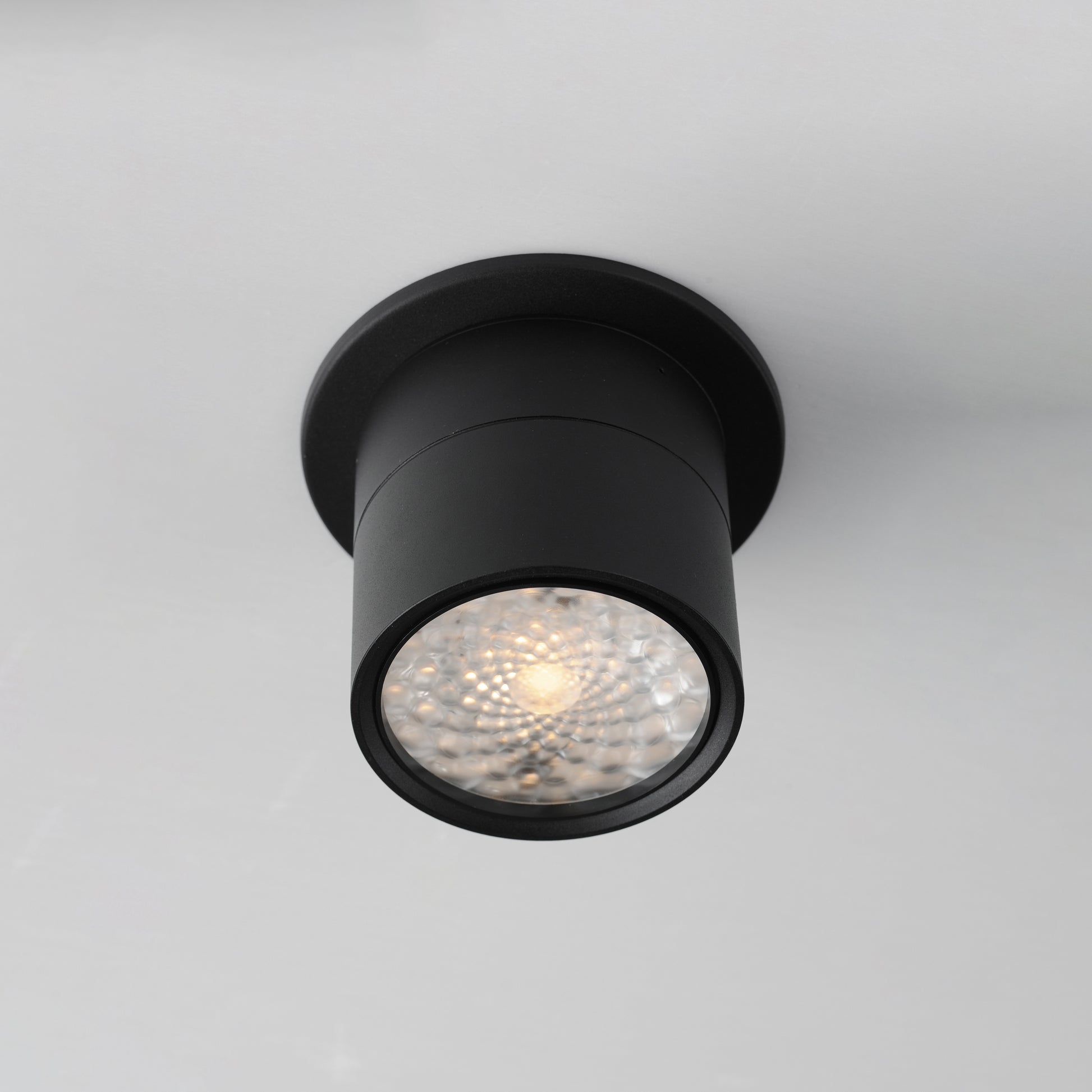 Swinger 5.25" Adjustable LED Flush Mount Black by Maxim Lighting