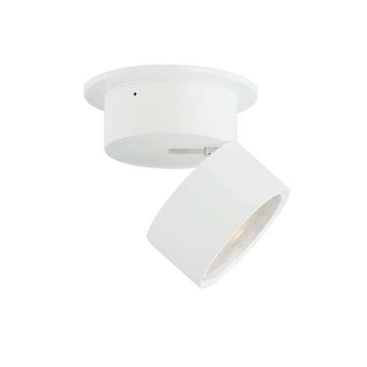 Swinger 5.25" Adjustable LED Flush Mount White by Maxim Lighting