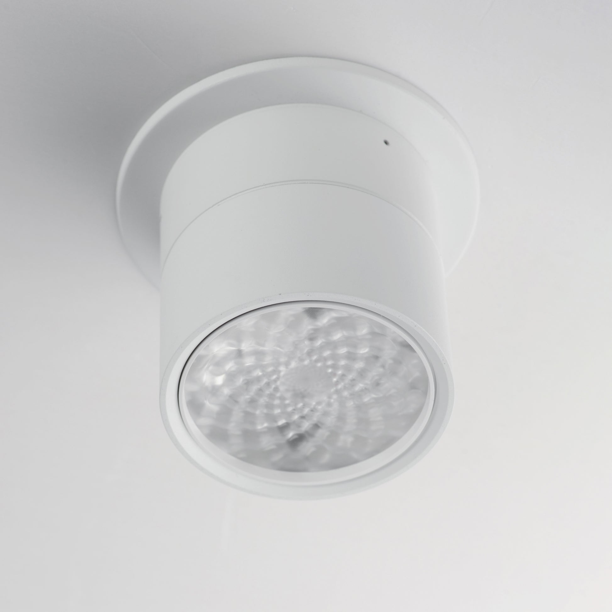 Swinger 5.25" Adjustable LED Flush Mount White by Maxim Lighting