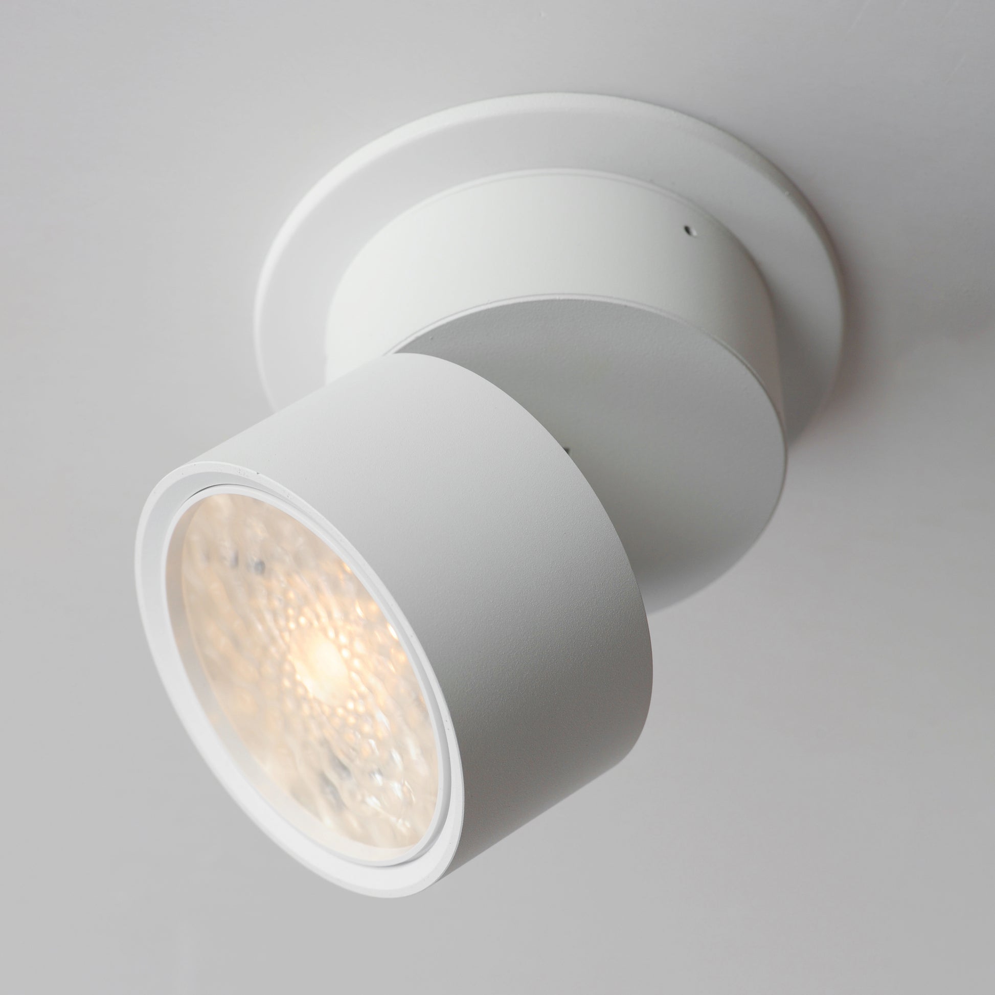 Swinger 5.25" Adjustable LED Flush Mount White by Maxim Lighting