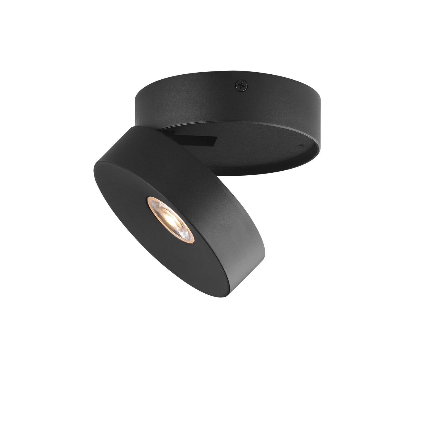 Swinger Adjustable LED Flush Mount Black by Maxim Lighting