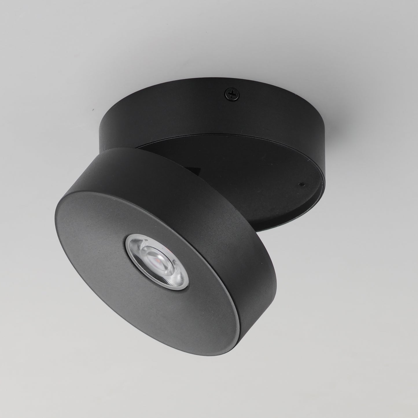 Swinger Adjustable LED Flush Mount Black by Maxim Lighting