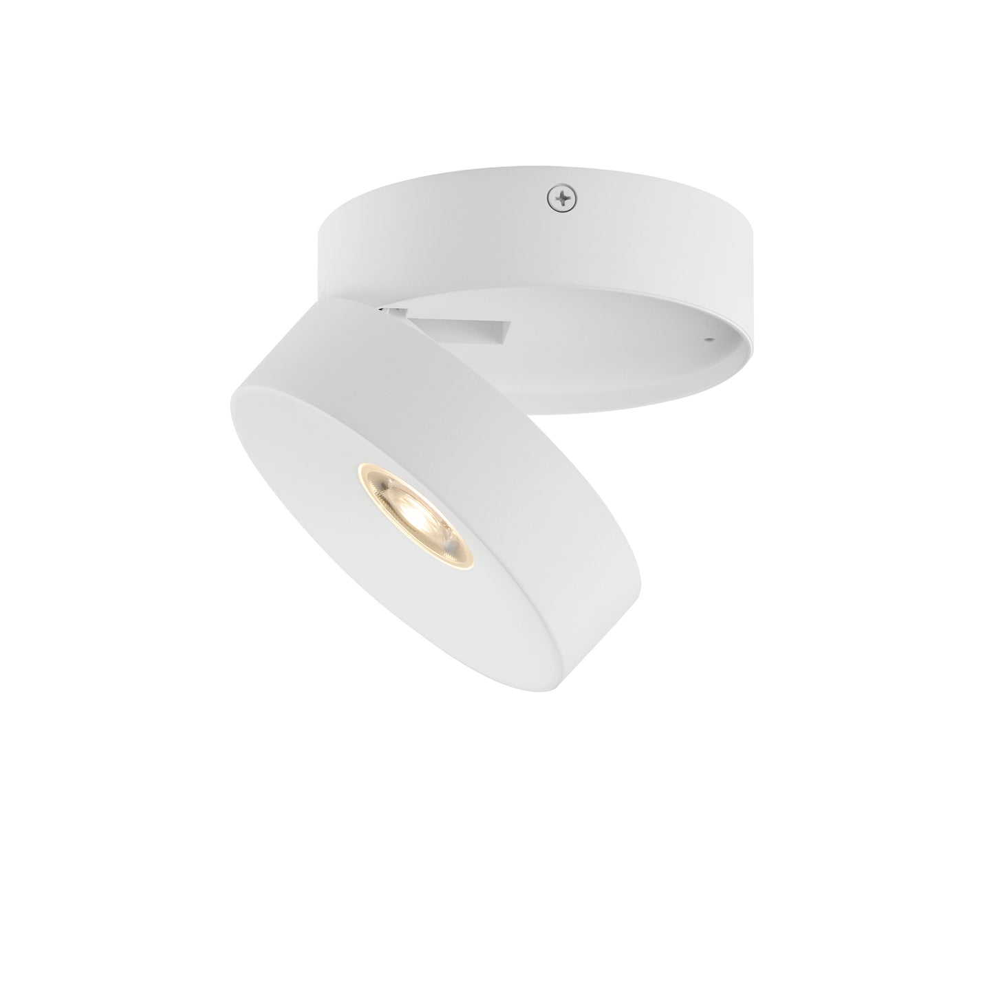 Swinger Adjustable LED Flush Mount White by Maxim Lighting