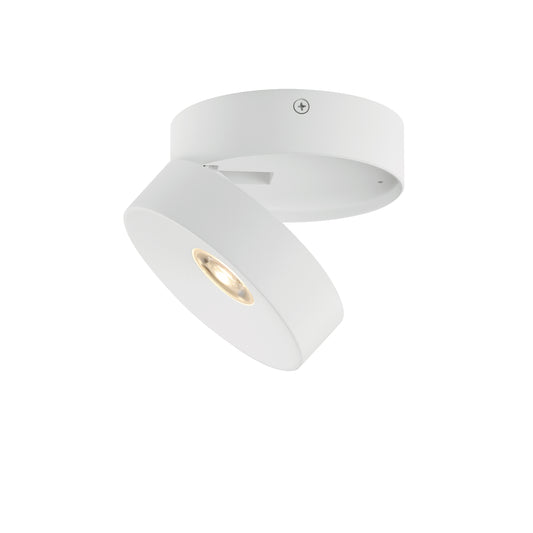 Swinger Adjustable LED Flush Mount White by Maxim Lighting