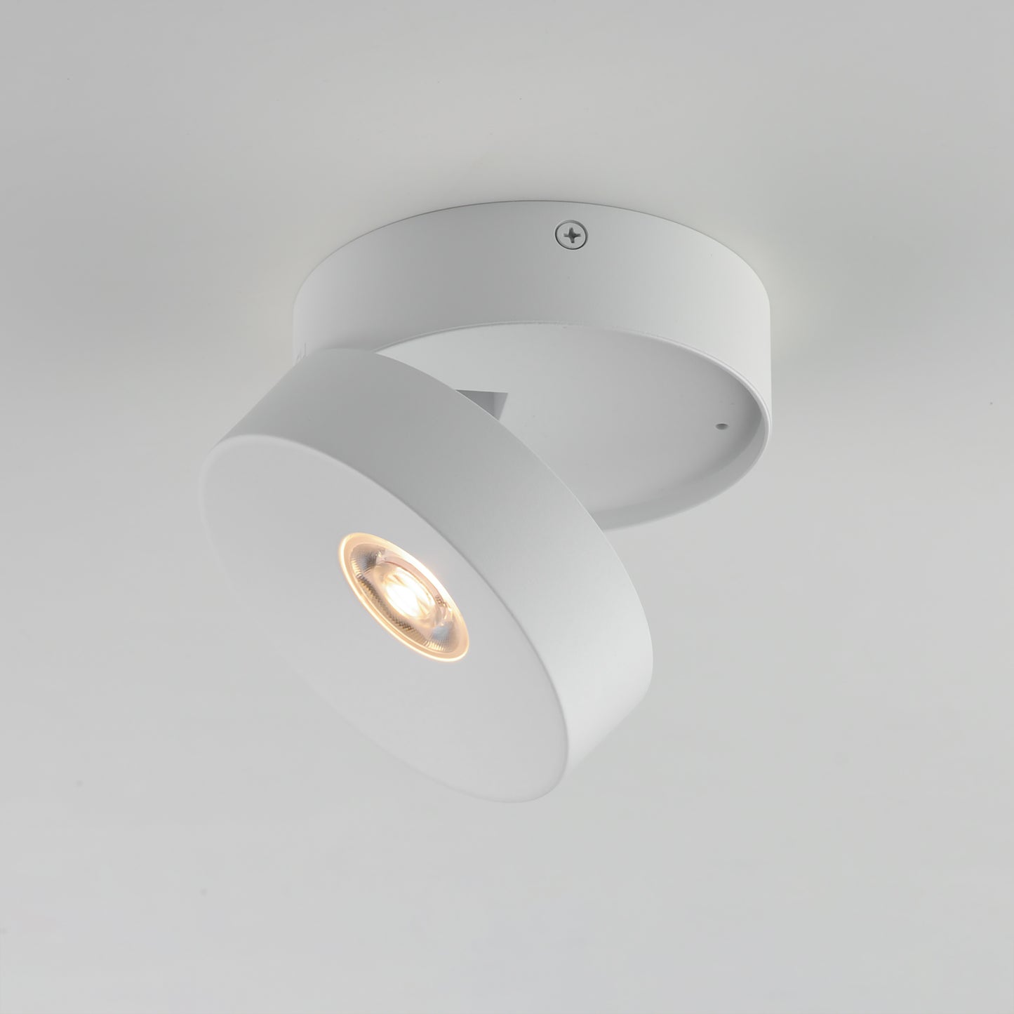 Swinger Adjustable LED Flush Mount White by Maxim Lighting