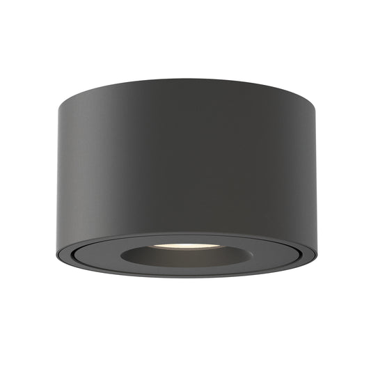 Fulcrum LED Flush Mount w Gimbal Black by Maxim Lighting