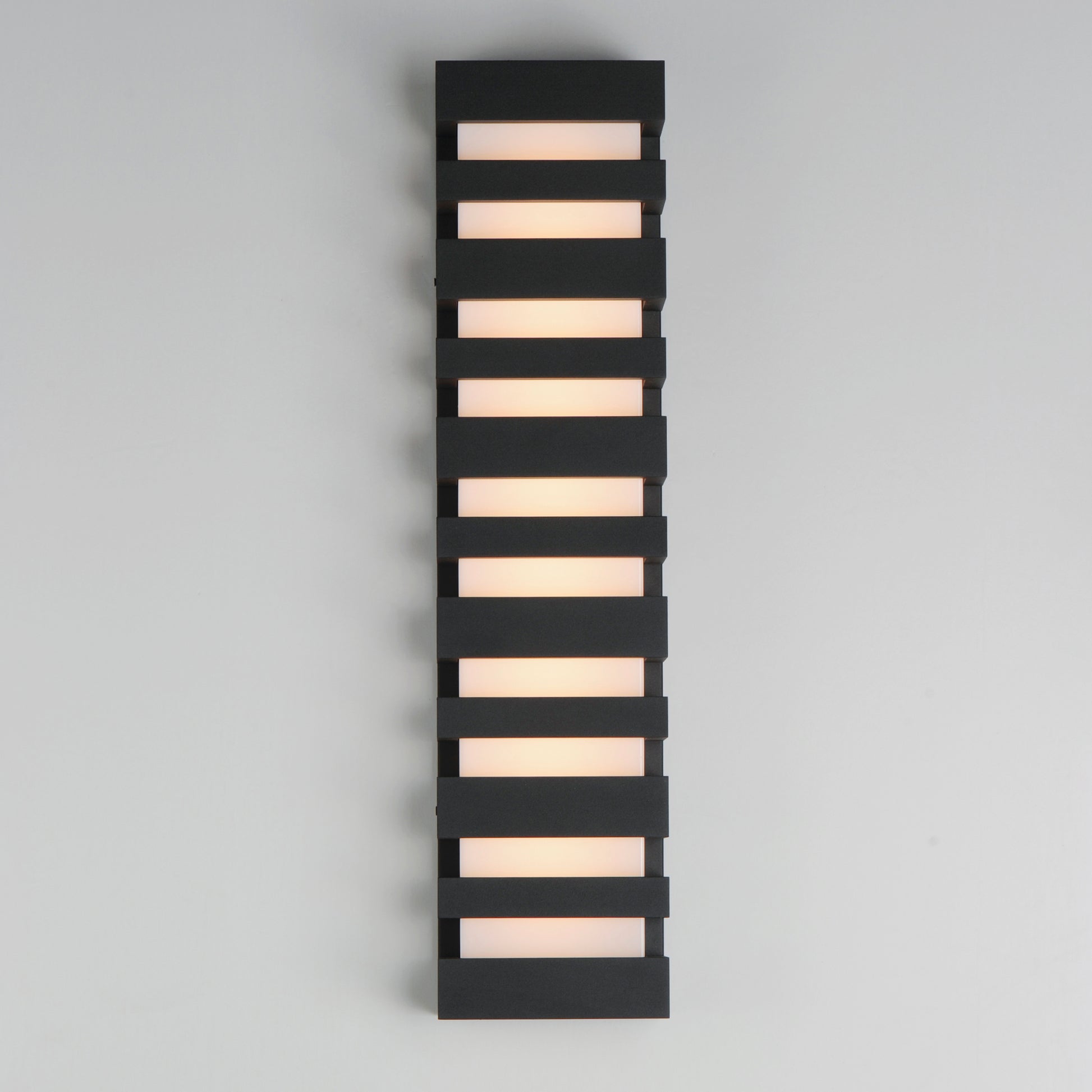 Keyes 28" LED Outdoor Wall Sconce Black by Maxim Lighting