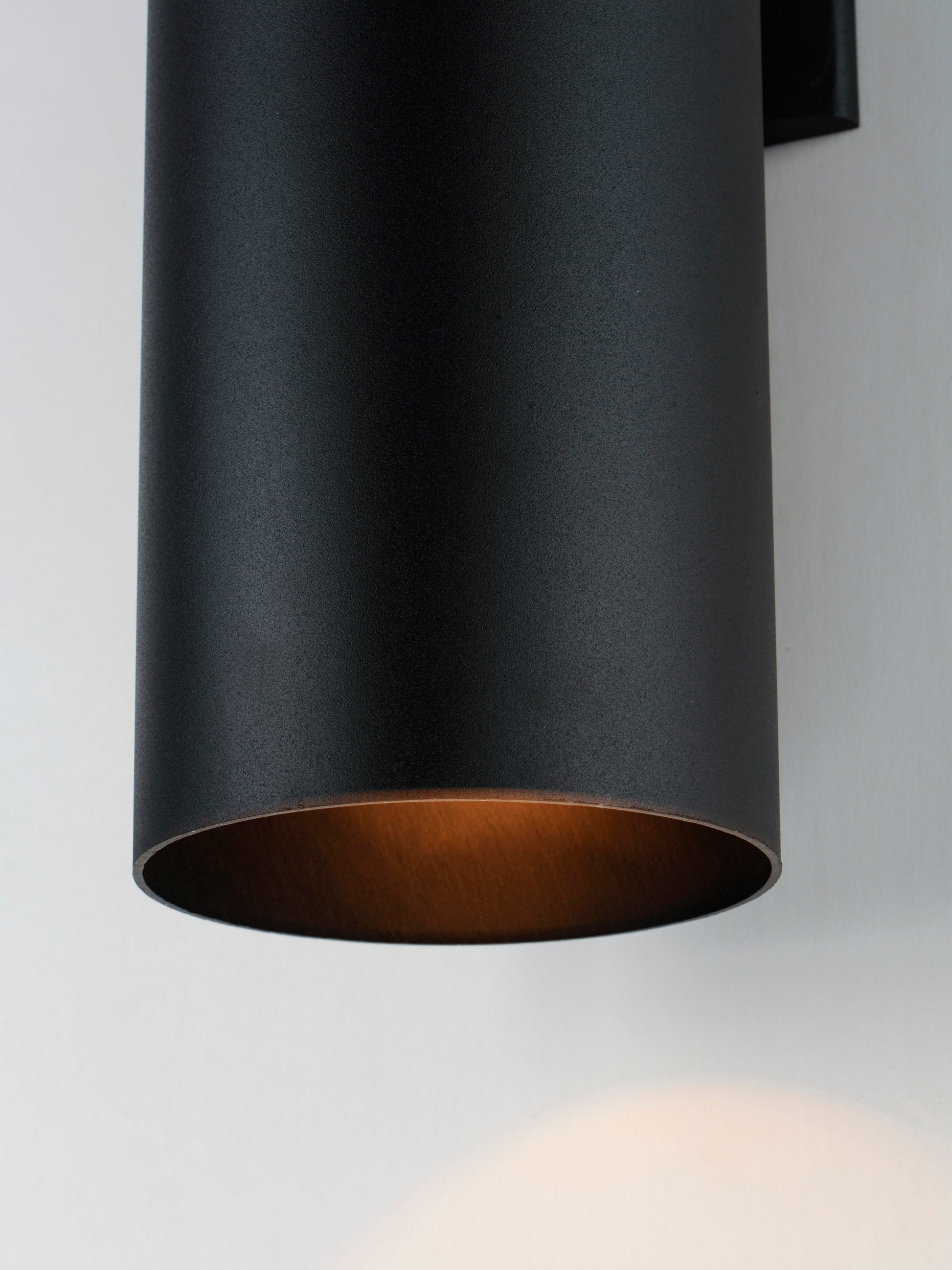 Outpost 2-Light 15"H LED Outdoor Wall Sconce Black by Maxim Lighting