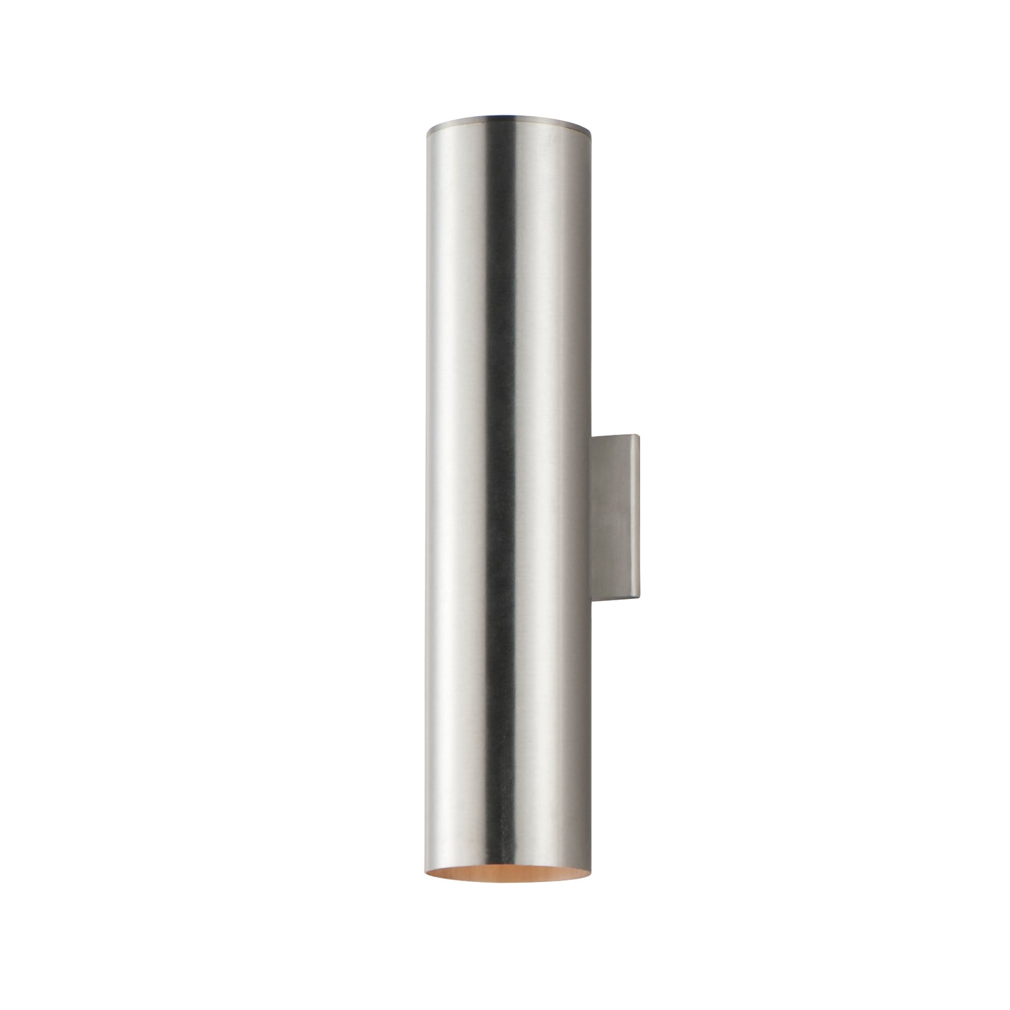 Outpost 2-Light 22"H LED Outdoor Wall Sconce Brushed Aluminum by Maxim Lighting