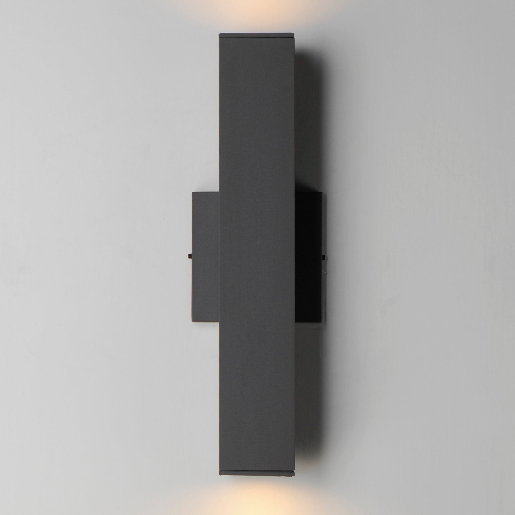 Culvert 15" LED Outdoor Sconce Architectural Bronze by Maxim Lighting