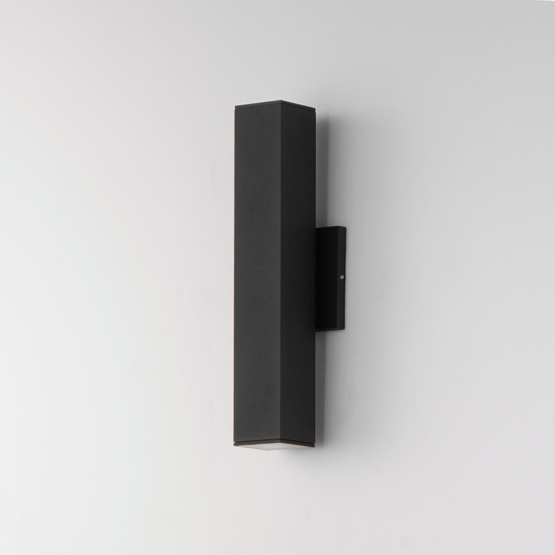 Culvert 15" LED Outdoor Sconce Black by Maxim Lighting